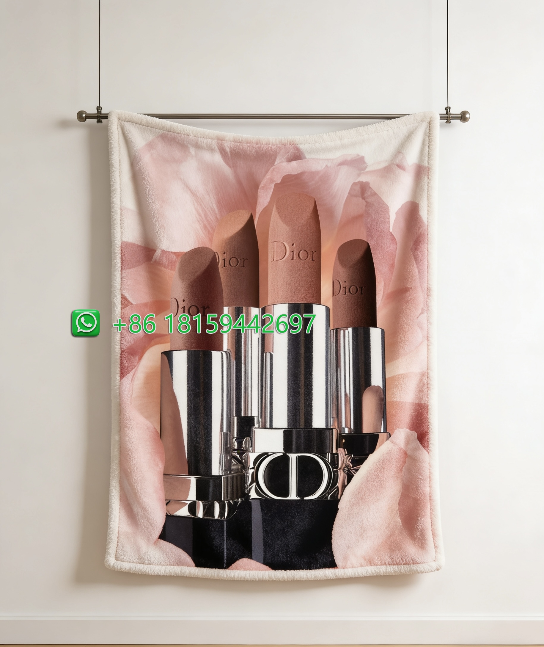 Dior Throw Blankets
